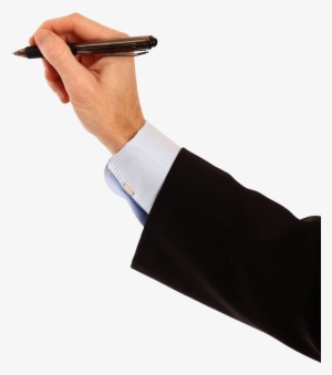 Hand Holding Pen Writing On Wall - Income Tax Act 2017 #161593