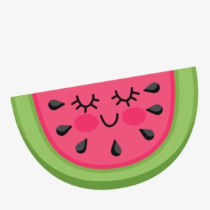 Watermelon Png Cartoon - Cute Watermelon Png #161919