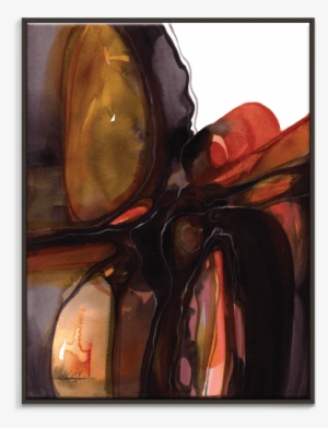 Kathy Morton Stanion Surrender No - Artist Lane Agua By Lia Porto Painting Print On Wrapped #161979