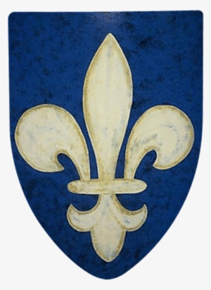Fleur De Lis Steel Battle Shield - Fleur De Lis Shield #162313