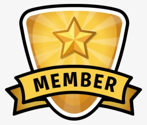 Membership Badge - Png - Club Penguin Membership Logo #162388