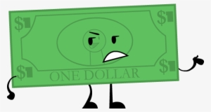 Dollar - One Dollar Bill Cartoon #162584
