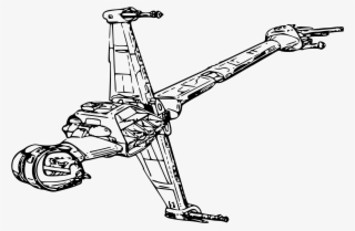 Free Vector Starfighter Starwars Clip Art - Star Wars Vehicles: B-wing #162708