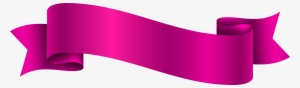 Pink Banner Png #162868