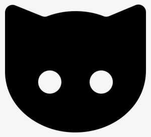 Cat Black Face - Cat Black Face Cartoon #163443