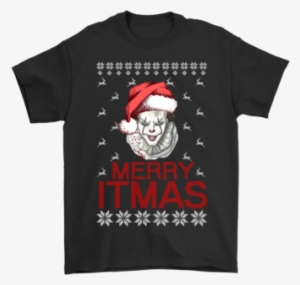 It Pennywise Stephen King Merry Itmas Christmas Shirts - Shirt #163511
