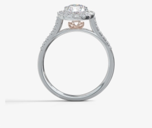 The Browns Halo Diamond Ring - Ring #163608