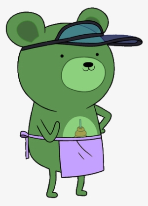 File - Bartender Bear - Png - Adventure Time Bear Png #164076
