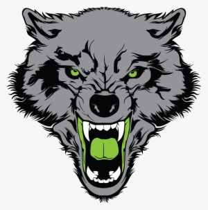 Angry Wolf Head Png #164521