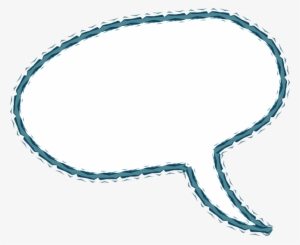 This Speech Bubble And The Next Are Both Really Cute, - Clip Art #165247