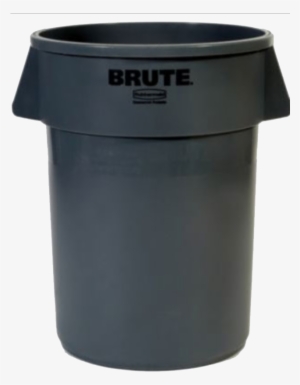 Trash Can Png - Rubbermaid 44 Gallon Gray Brute (2643) #165581 Trash Can Png - Rubbermaid 44 Gallon Gray Brute (2643) #165581
