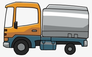 Tank Truck - Scribblenauts Wiki - Moving Truck Png #166006