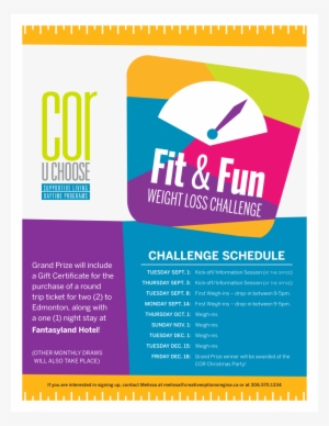 Cor Fit Fun Challenge 791×1024 - Weight Loss Challenge Prize #166279