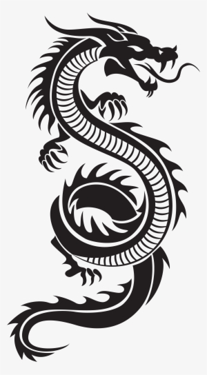 Chinese Dragon Silhouette Png Clip Art - Chinese Dragon Silhouette Png ...