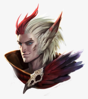 Rakan Portrait By Hd Wallpaper Artwork League Of Legends - League Of Legends Rakan #166826