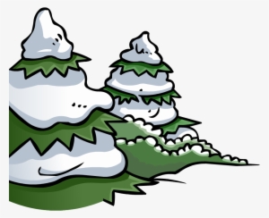 Pine Tree Cove - Club Penguin Tree Png #167050