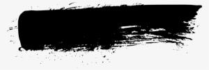 Png Brush - Black Paint Stroke Png #167289