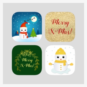 Christmas Stickers Bundle On The App Store - Cartoon #167376