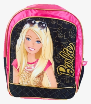 Barbie Backpack With Satin And Gold Trim - Mattel Barbie Dream House Toy Box & Play Mat #168194