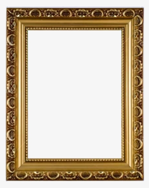 Golden Photo Frame Png - Frame Png #168218