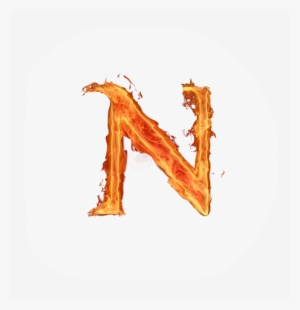 Alfabeto De Fuego Png - Letras De Fogo N #168374
