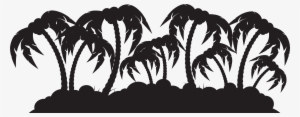 Palm Clip Art Image Gallery Yopriceville View - Island Silhouette Png #168390