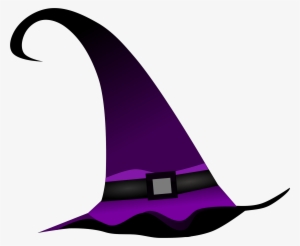 Purple Witch Hat Clipart #168391
