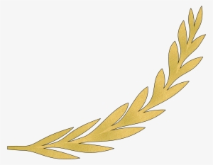 Olive Branch Gold - Gold Olive Branch Png #168494
