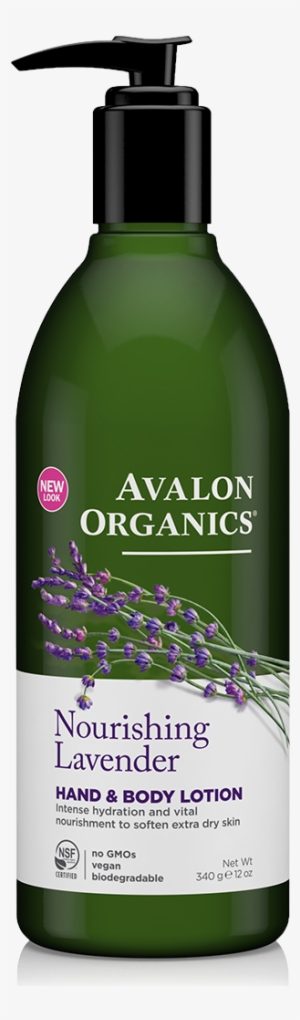 Organic Body Lotion - Avalon Organics Lavender Hand And Body Lotion #168814
