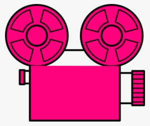 Vireo Clipart Film Roll - Movie Icon Pink Png #169426