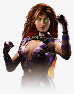 Starfire V 2 Injustice 2 Render By Yukizm-dbimhqc - Starfire Injustice 2 Png #1600536
