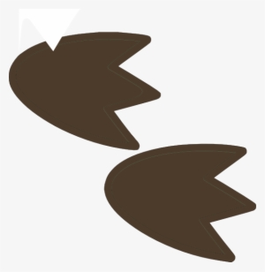 Dino Footprint Png - Dinosaur Footprint Clipart Png #1600739