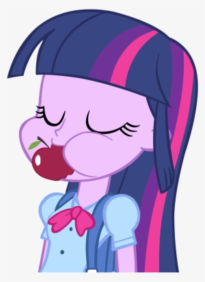 Twilight Clipart Apple - Mlp Eg Canterlot Yearbook #1601151