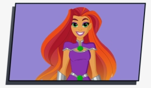 Dc Superhero Girls Starfire Png #1601187