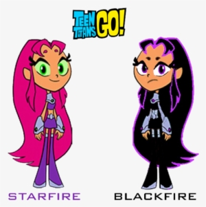 Starfire & Blackfire - Teen Titans Go Edible Frosting Sheet Cake Topper #1601542