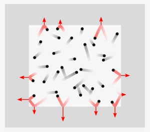 They Move Straight Until They Bump Into Another Particle - Fluid Pressure #1602004