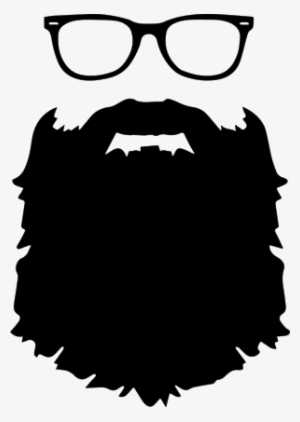 Clip Freeuse Library Beard Clipart Logo - Beard Silhouette #1602039