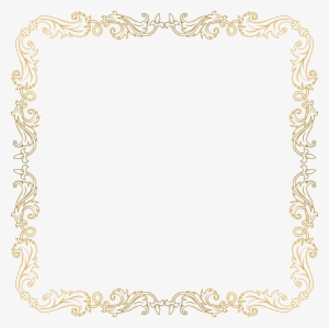 Golden Border Png #1602117 Golden Border Png #1602117