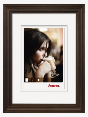 "udine" Wooden Frame, Dark-brown, 30 X 40 Cm - Hama Udine Bourgogne 20x30 Wood 100331 #1603012