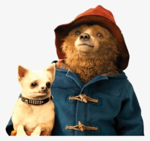 Paddington Bear Holding Small Dog - Paddington Png #1603281