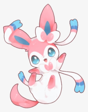 Sylveon Flying - Pokemon Sylveon Chibi #1603432