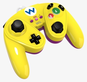 Wired Fight Pad Wario - Pdp Replica Wario Wired Gamecube Controller Wii U #1603515