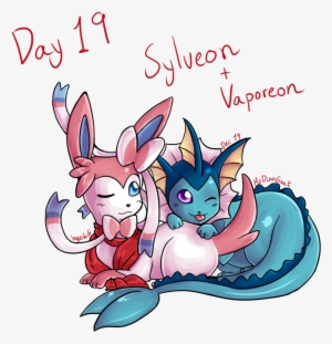 Image Result For Sylveon And Vaporeon - Pokemon Sylveon And Vaporeon #1603651
