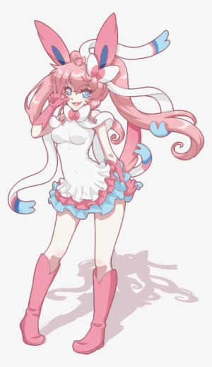 Freeuse Library Gijinka Aeri By Suika X Pok Mon - Sylveon Gijinka #1603676