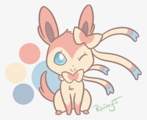 Ninfia New Eevee Evolution New Fanart - Eevee Evolutions Sylveon Fanart #1603800