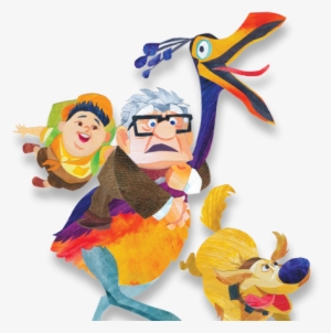 Pixar Pop-up Book Illustration - Pixar Up Png #1604370