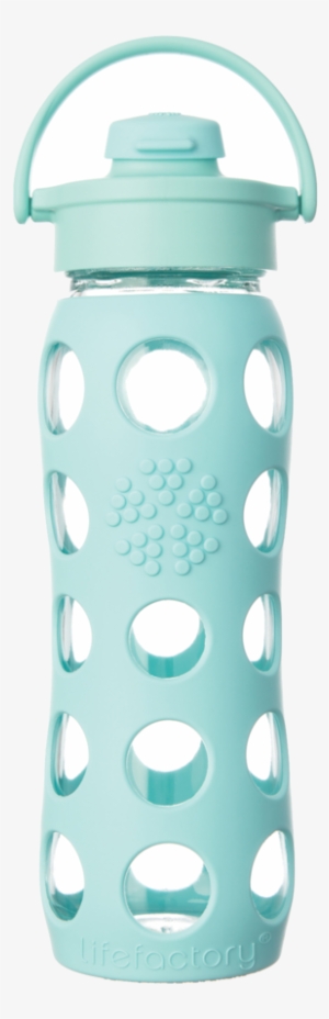 Water Bottle - Lifefactory Glass Bottle #1604442