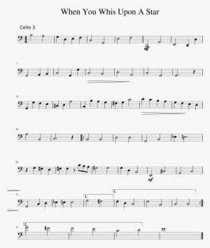 When You Whis Upon A Star Sheet Music 1 Of 1 Pages - Ed Sheeran Hands Of Gold Noten #1605371