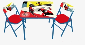 Incredibles 2 Erasable Activity Table And Chairs #1605591