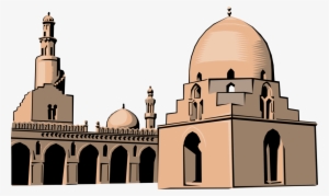 Islamic Mosque Muslim With Minarets - Transparent Vector Muslim #1605593